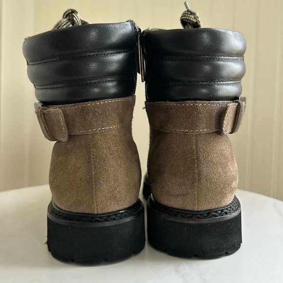Aquatalia Mayra Suede Calf Weatherproof Lace-Up Boot